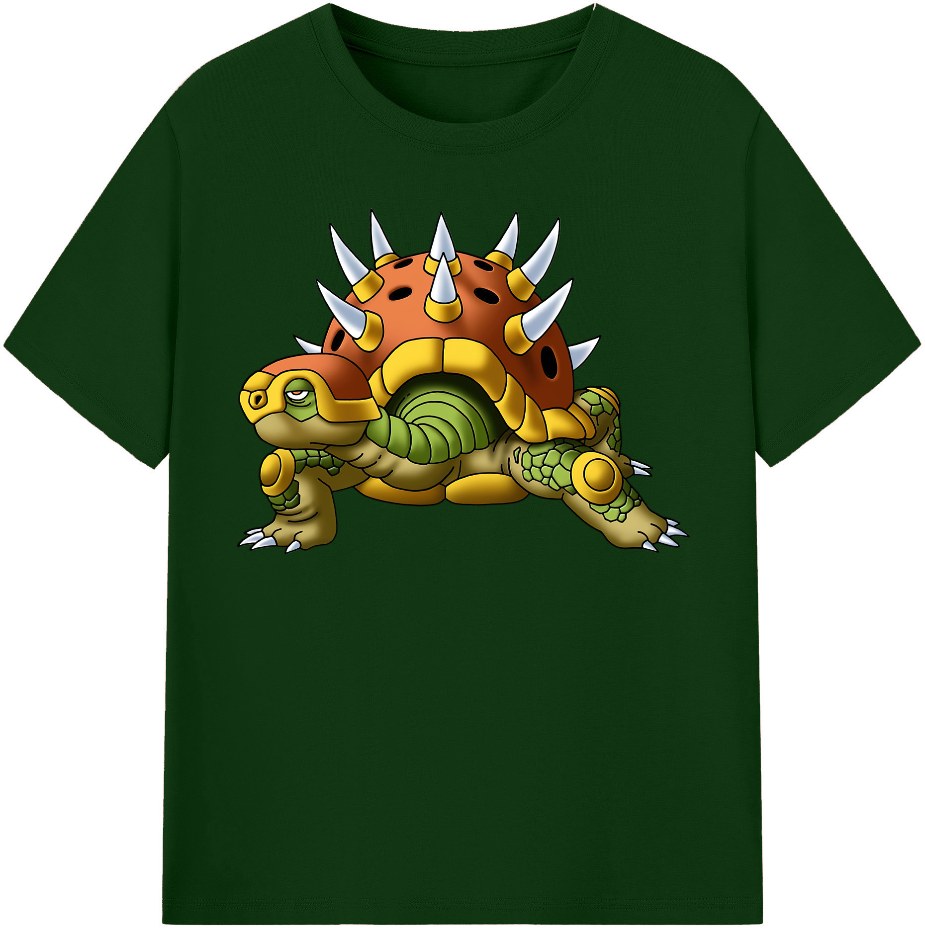 （画像用） ドラゴンクエスト Doragon Kuesuto Dragon Quest 綿100％半袖Tシャツ（フロントプリント）